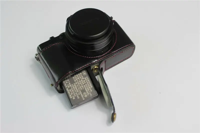 Черный/Coffe/коричневая камера PU кожаный нижний чехол для Panasonic Lumix LX-100 M2 LX100II Половина корпуса чехол