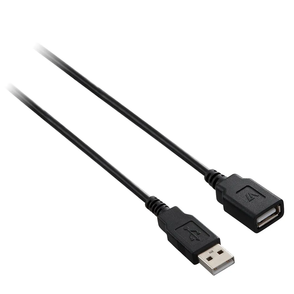 V7 USB 2 0 удлинитель A к (m/f) черный 3 м мужской/женский черный|USB-адаптеры| |