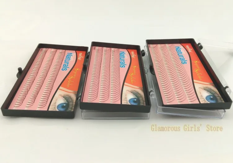 Soft mink eyelash black 3d false Free shipping 3 strands per cluster without knot individual flare extension | Красота и здоровье