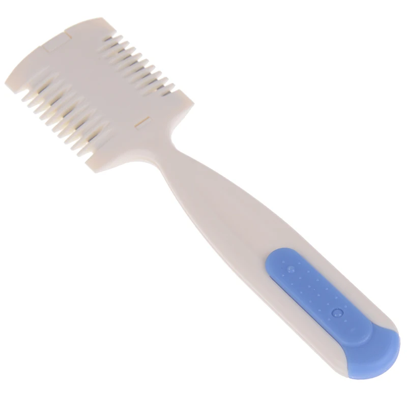Durable Home Hairdresser Makeup Tools Hair Cutting Trimmer Razor Blade Comb for Thinning Bangs Long Beauty Cut Accessories |
