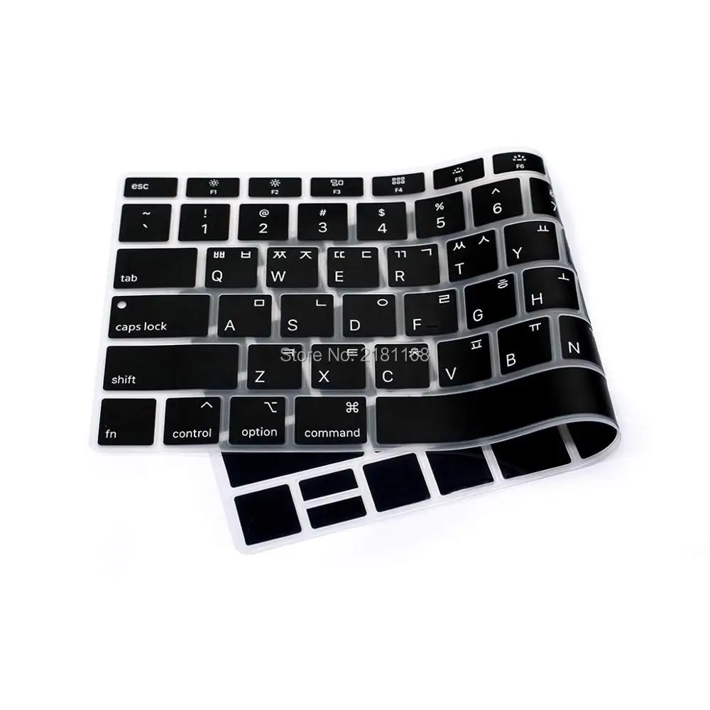 Корейский язык, силиконовая клавиатура, кожный чехол для MacBook, новинка, Air, 13 дюймов,, выпуск, A1932, с дисплеем retina, раскладка США
