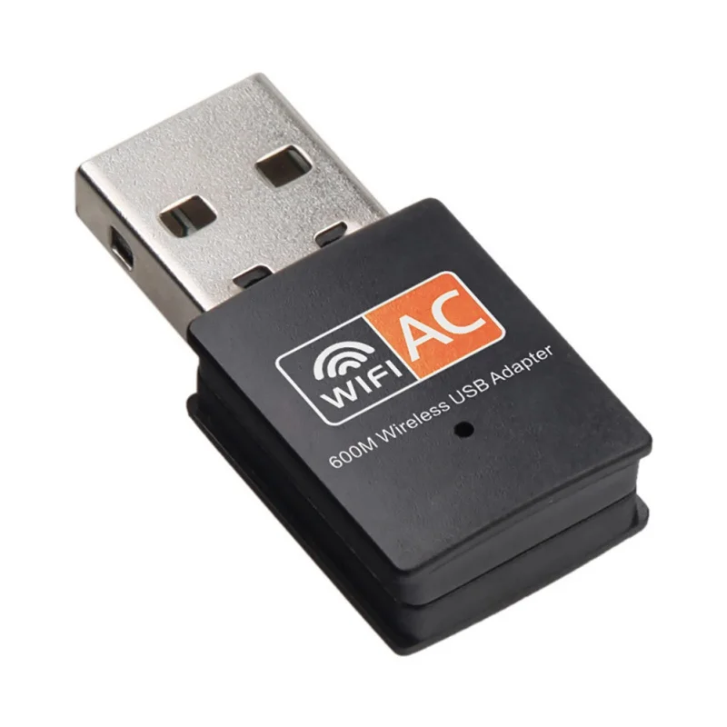 AC 600 Мбит/с беспроводной USB-адаптер для ПК двухдиапазонный Настольный/ноутбук