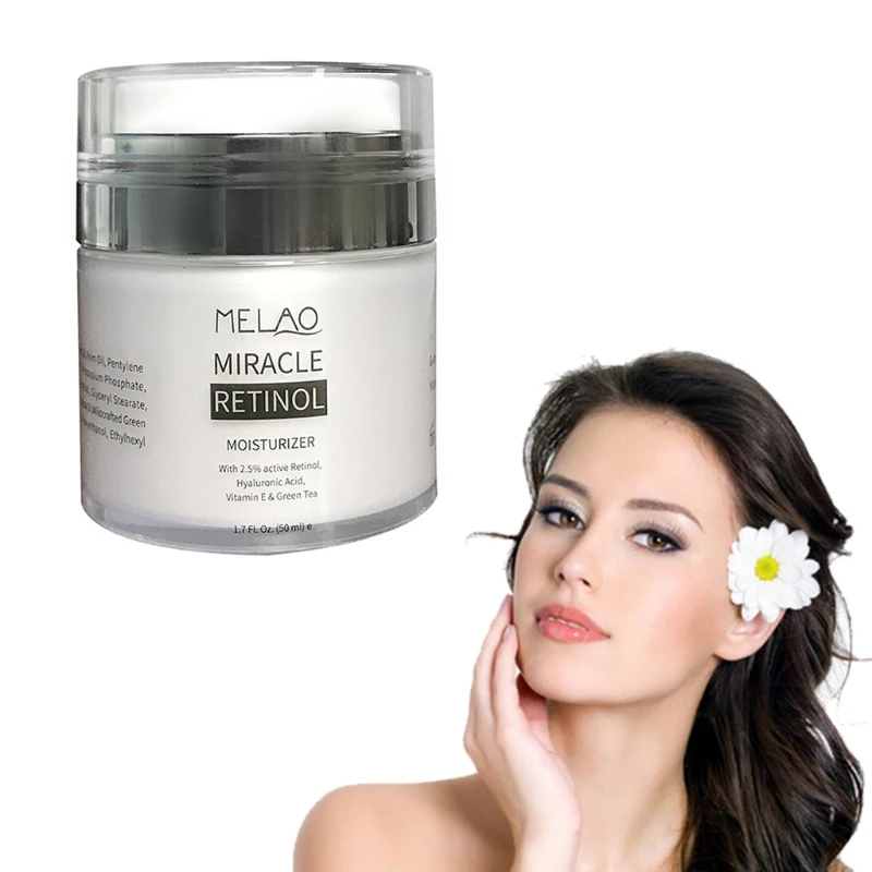 1Pcs 50g Organic Retinol Moisturizing Face Cream Vitamin C Whitening Anti Aging Wrinkles | Красота и здоровье