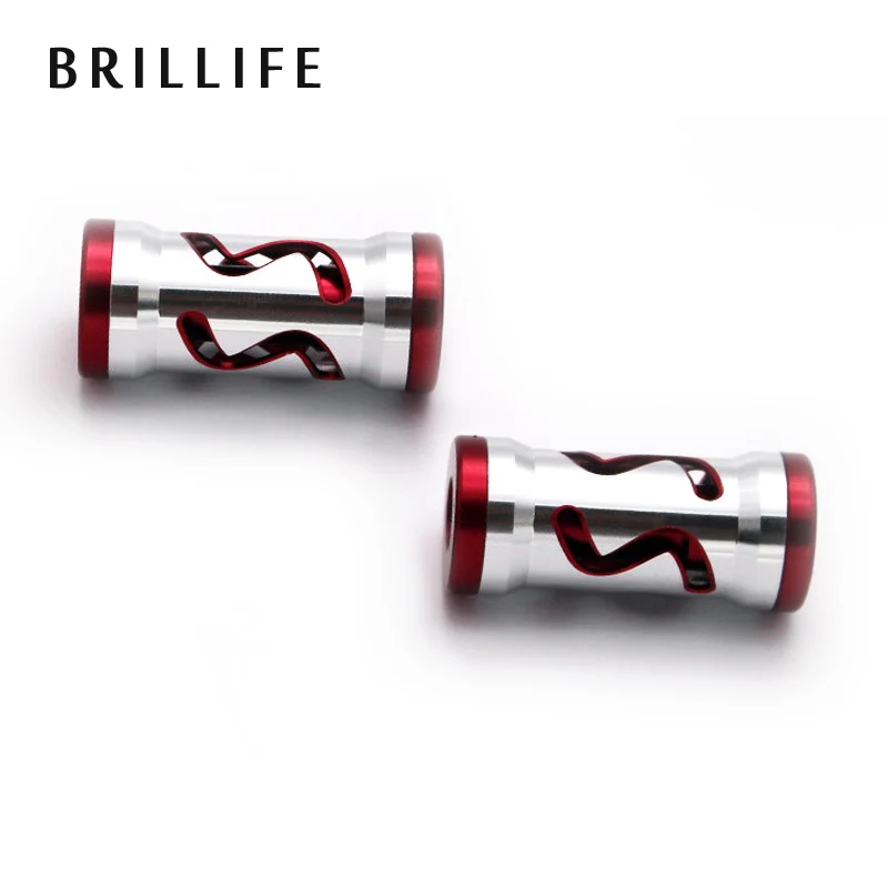 BRILLIFE 2pcs/set DIY Fishing Reel Handle Knob for Baitcasting Daiwa Shimano ABU Garcia | Спорт и развлечения