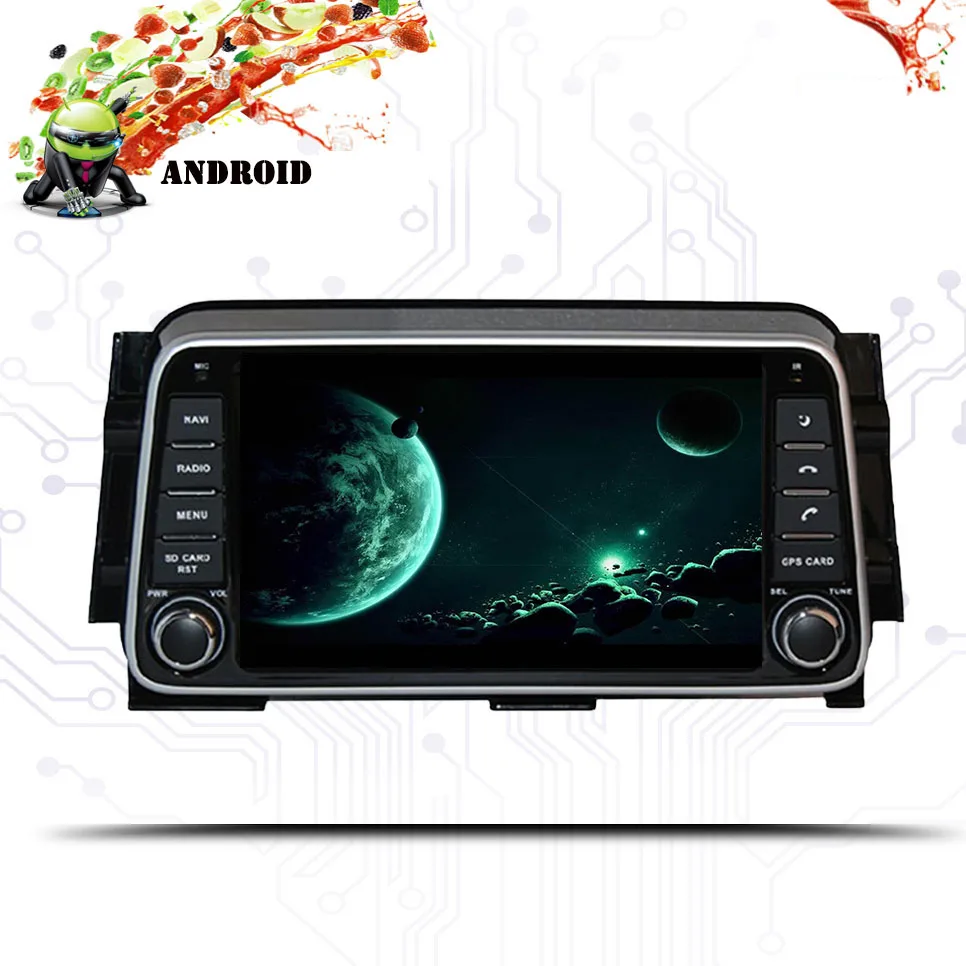 8 &quotHD Android 10.0Car DVD для NISSAN Kicks 2014 /Micra 2017 2018 стерео радио GPS Навигация Аудио Видео