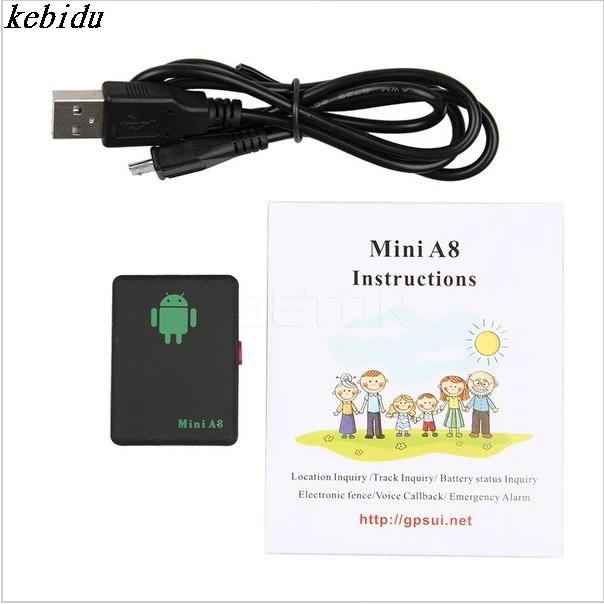 Мини локатор A8 GPS GSM/GPRS отслеживающее устройство Глобальный трекер в режиме
