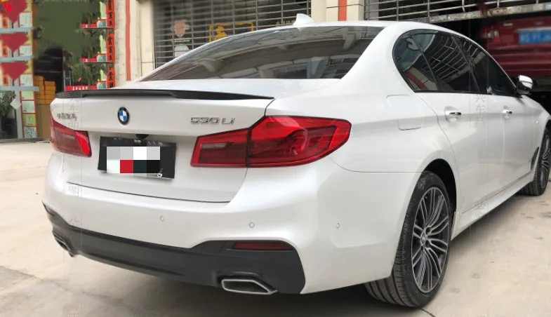 Для BMW G30 F90 спойлер P style 520i 528i 535i 530i Высокое качество ABS Материал грунтовка для