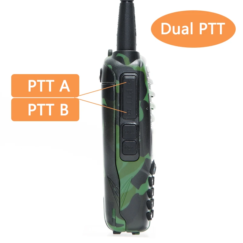 Baofeng UV X9 Plus Tri Power 10 Вт/4 Вт/1 Вт Мощный 2 PTT VHF UHF Daul Band 134 174/400 520 МГц км радиус действия