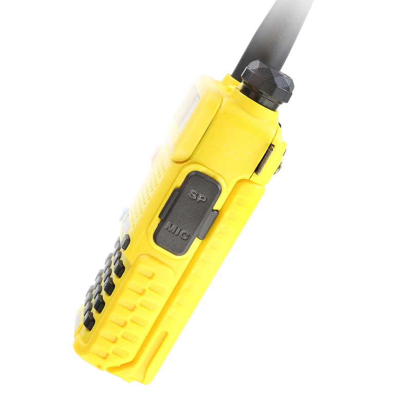 3x Baofeng UV 5R желтый Dual Band рация FM Двухстороннее радио Pofung УФ UV5R UHF/VHF ручной CB