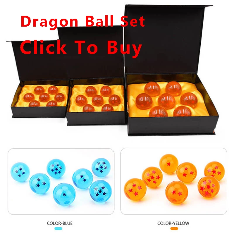 2,7 см Dragon ball Z кристалл 7 воздушный шарик с рисунком звезд брелок Гоку Драконий шар Фигурки игрушки автомобиль брелок кольцо инструмент для укладки подарки