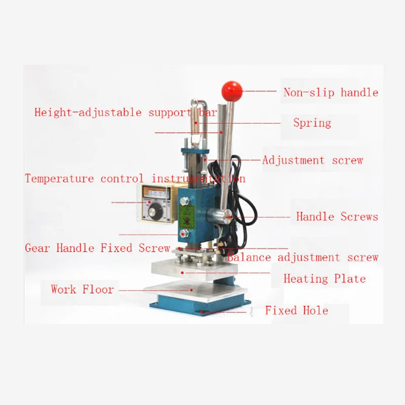 Ручной фотопринтер для тиснения фольгой с полкой 220 В/110 В|machine machine|machine stampingmachine