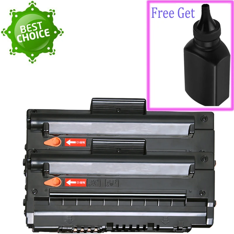 Бесплатная доставка 1 шт. черный refil Тонер порошок для Samsung 2 шт тонер картридж MLT