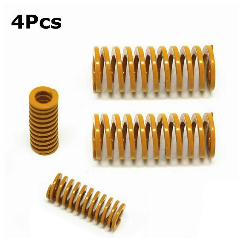 4 шт. компрессионные пружины для кровати с подогревом из нержавеющей стали 3D