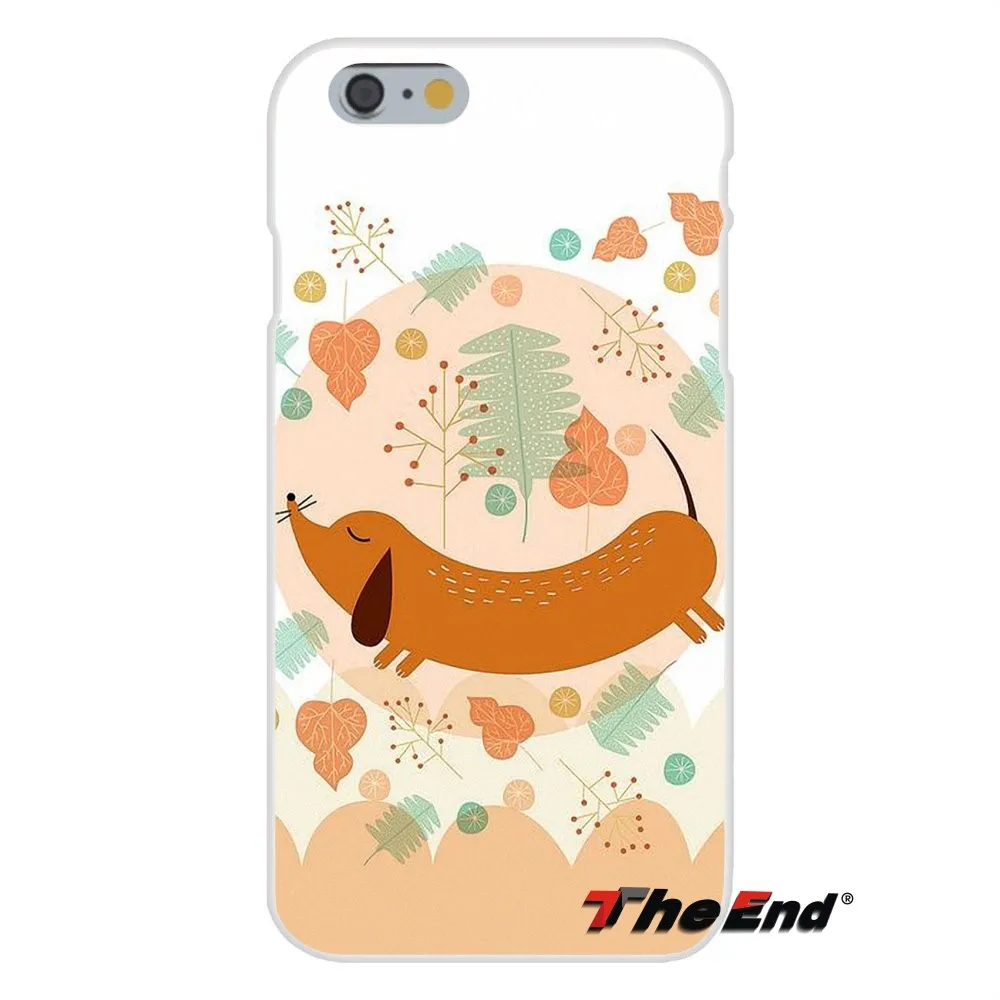 Силиконовый чехол для телефона Samsung Galaxy A3 A5 A7 J1 J2 J3 J5 J7 2015 2016 2017 Funny Dachshund Silhouette Dog