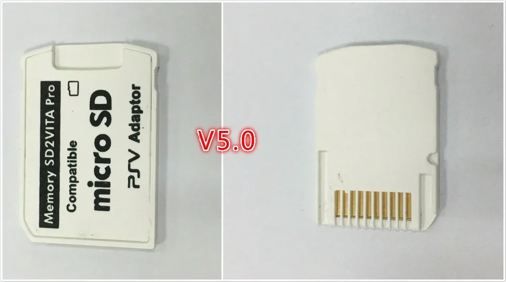 50 шт./лот Version5.0 SD2Vita для PSVita 1000 2000 игровая Карта памяти к адаптеру Micro SD 3 60 система