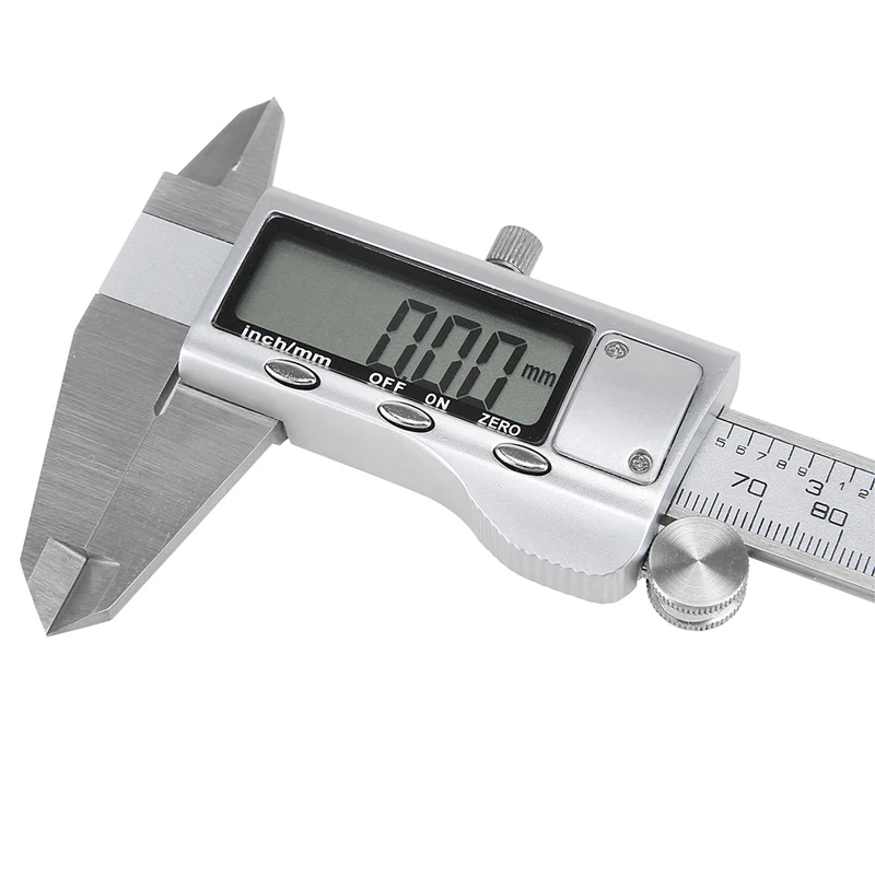 Штангенциркуль цифровой с нониусом микрометр металлическим размещением 6 дюймов