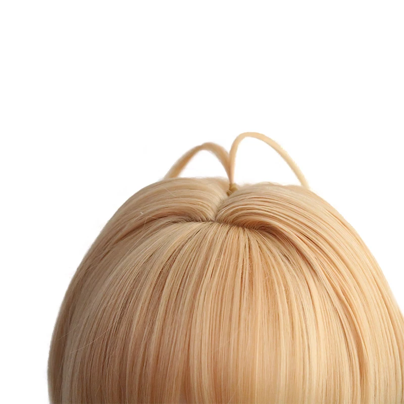 

Reneecho Card Captor Cosplay Kinomoto Sakura Wig magic sakura hair cute Straight Synthetic wig Anime Cosplay accessories