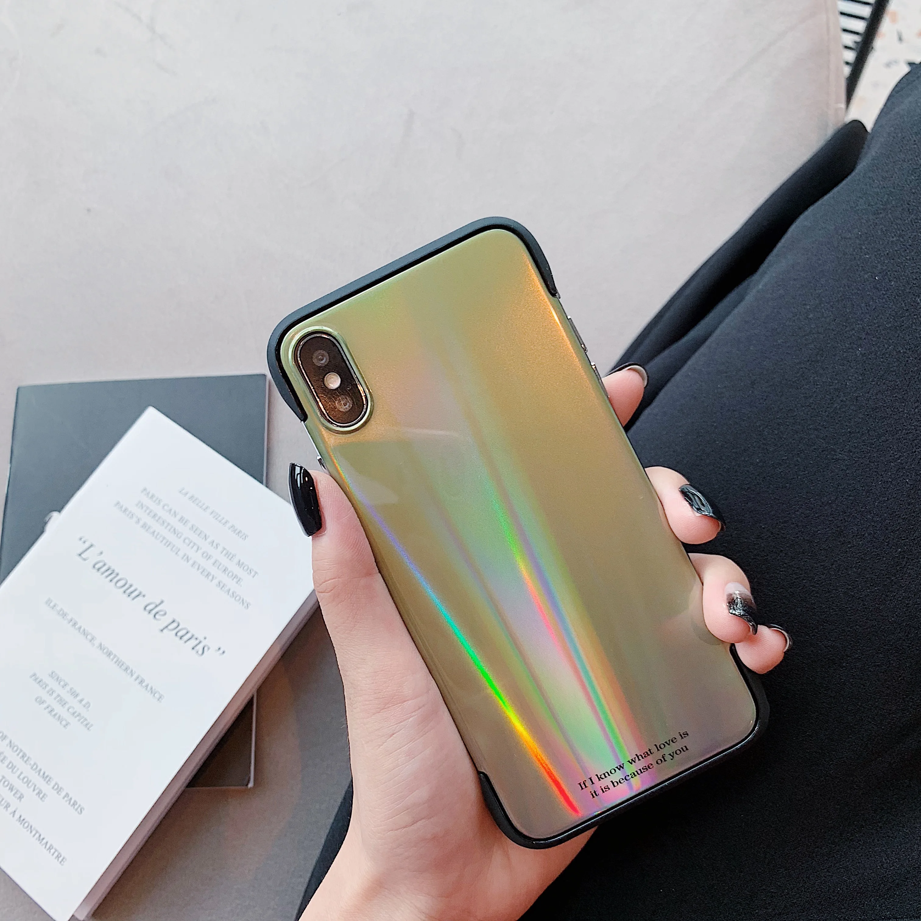 Luxury Colorful Glitter Phone Case For iphone XR X XS Max 6 6s 7 8 Plus Cases 7plus Silicon Soft Back Cover Capa |