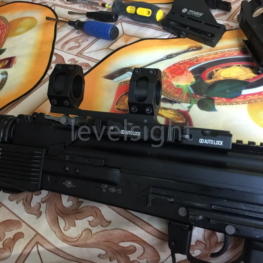 

Weaver Picatinny Rings Extended Cantilever QD Mounts Bases With Auto Lock Tactical RingHunting Scope Mounts 25.4mm 30mm