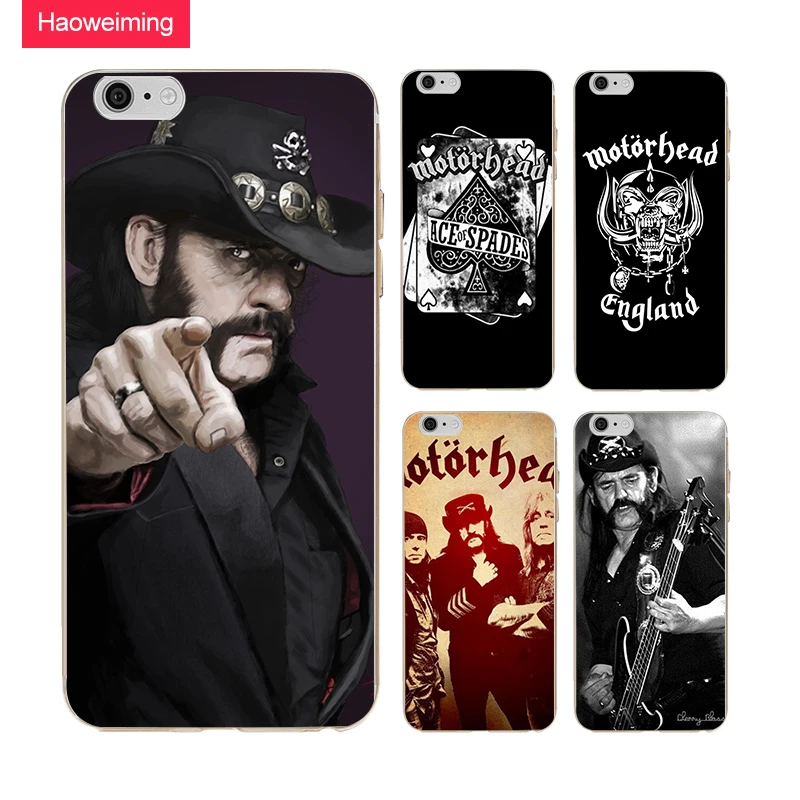 Haoweiming MOTORHEAD Британский тонкий силиконовый чехол для iphone X 4 4S 5 5S SE 6 S 7 8 плюс #