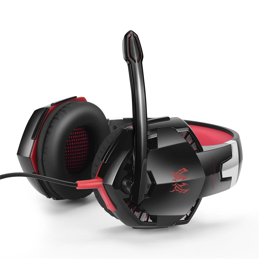 Игровая гарнитура KOTION EACH GS600 Pro для ПК проводные стереонаушники с микрофоном XBOX 360