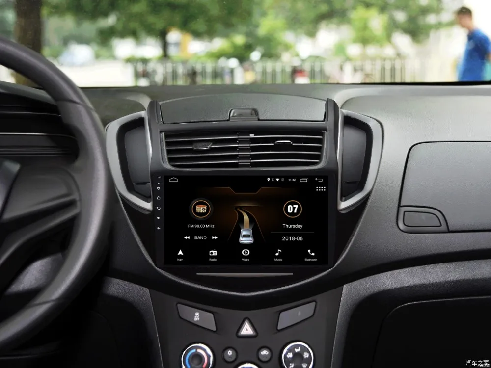 4G LTE Android 8 1 Автомобильный gps мультимедийный Видео Радио плеер в тире для Chevrolet Trax