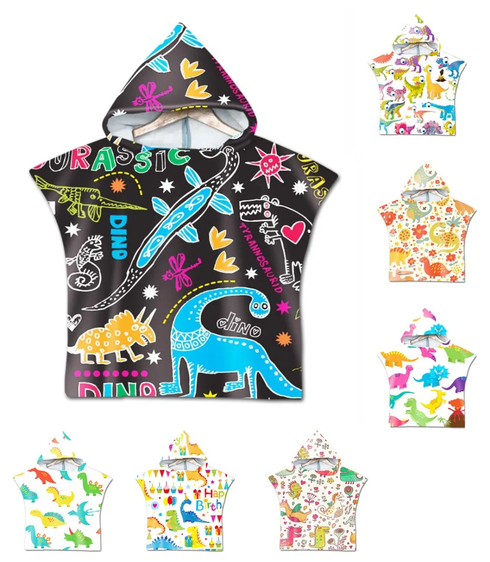 Бесплатная доставка Новинка подарок милые с принтом динозавра из микрофибры для