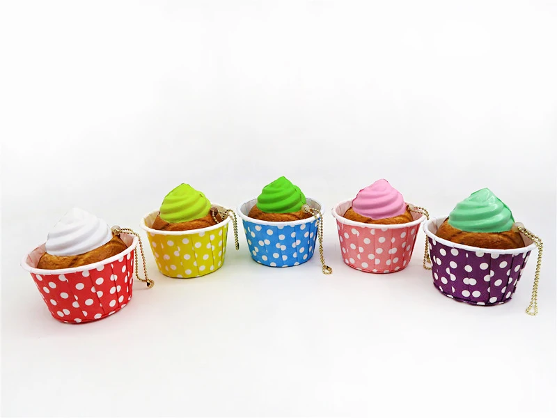 Оригинальная упаковка мини кекс очарование Сжимаемый медленно растет