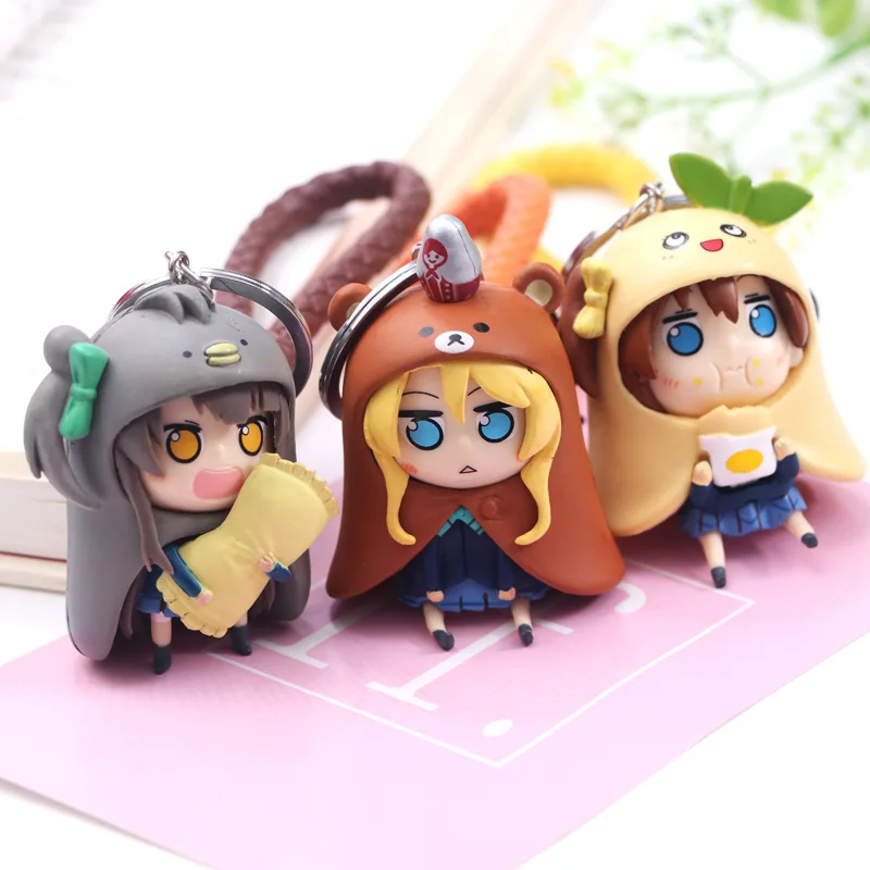 Kawaii Love Live Keychain Minami kotory Kousaka Honoka Maki Nishikino Cos Himouto! Umaru chan мультипликационный персонаж