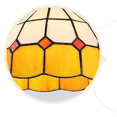 Средиземноморский континентальный винтажный подвесной светильник с лампочками