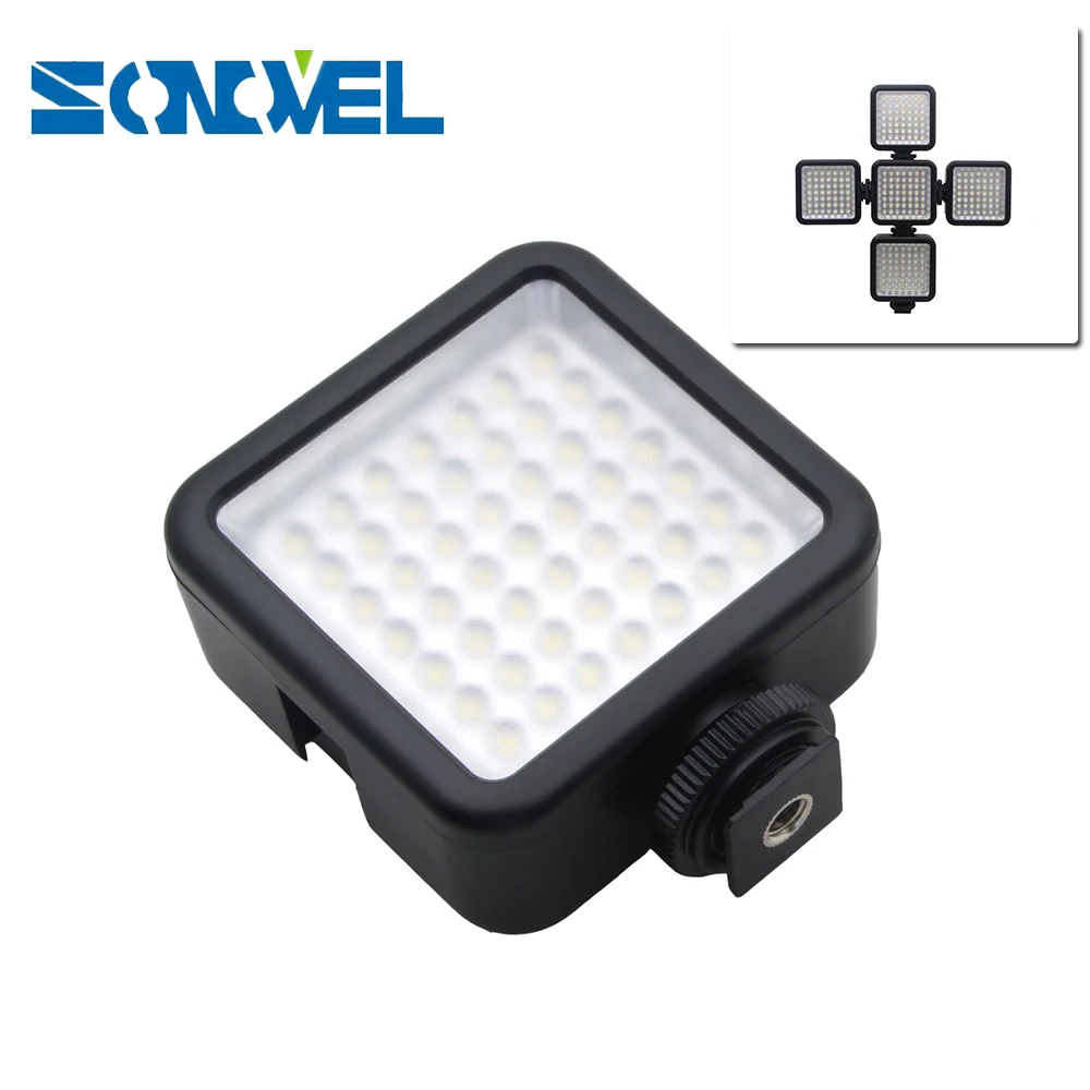 

New W49 LED Studio photographic light fill light color temperature 6000K outdoor shooting for Canon Nikon SLR DV camera
