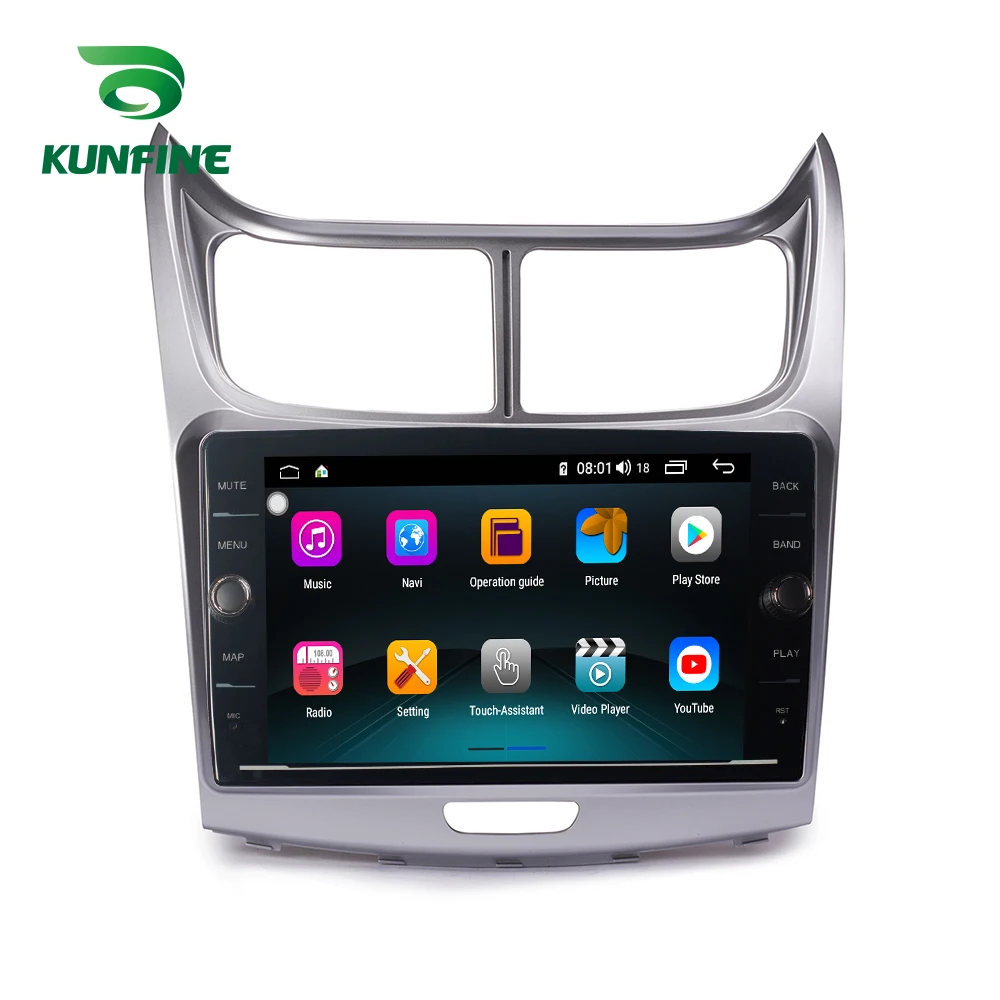 Восьмиядерный 4 Гб ОЗУ 64 ПЗУ Android 8 1 автомобильный DVD GPS плеер Deckless стерео для Chevrolet