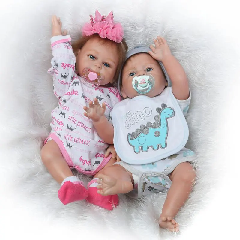 

Милые силиконовые куклы Reborn 50 см для всего тела, 20-дюймовые куклы BeBe Reborn, реалистичные куклы Reborn для новорожденных, подарок для детей Menino