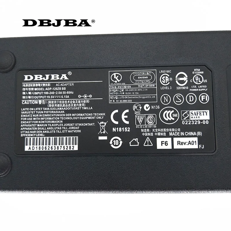 19 5 V 6.15A USB зарядное устройство AC адаптер питания для Lenovo thinkcenter M57 M57p A61e 36200440 SA10A33631
