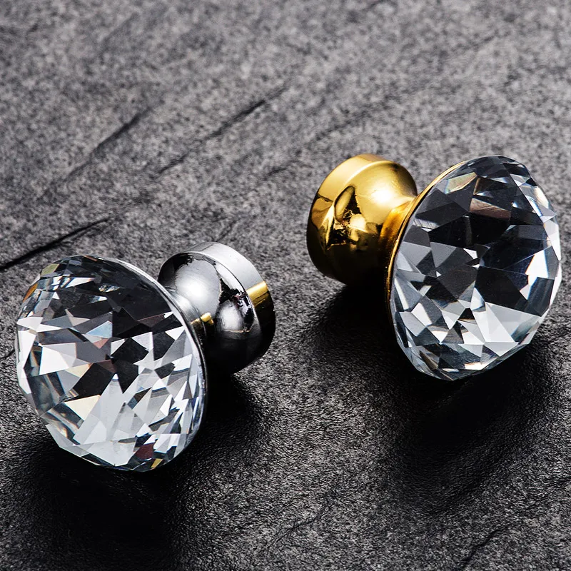 

Diamond Shape Knob Cupboard Drawer Pull Handle knobs Brand New knobs and handles for furniture drawers
