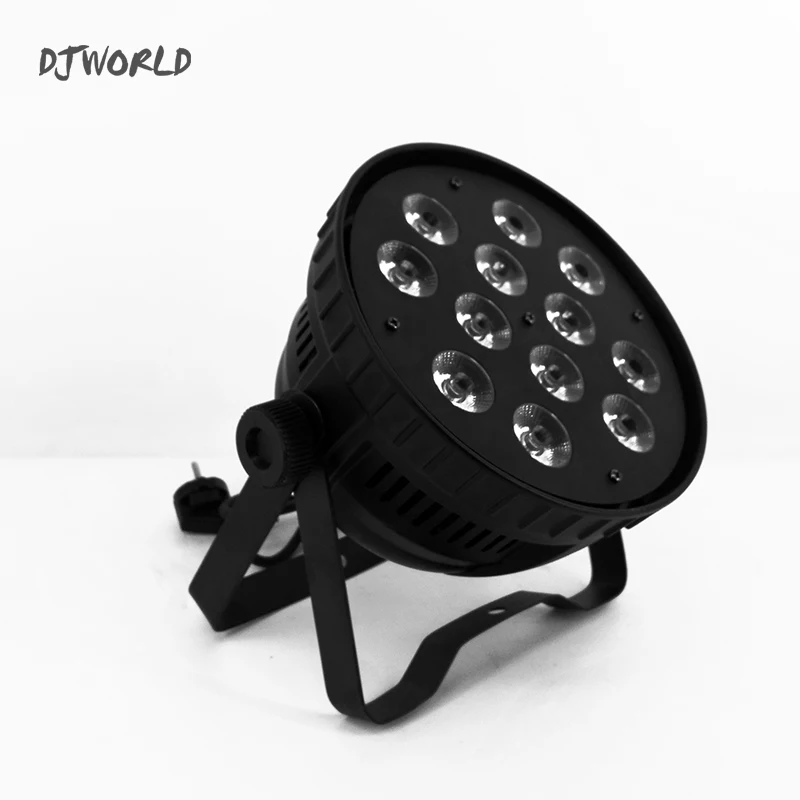 Aluminum alloy LED Can Par 12x18W RGBWA+UV Colour Lighting DMX512 Channels For Event KTV Disco Party Nightclub Ballroom Stage | Лампы и