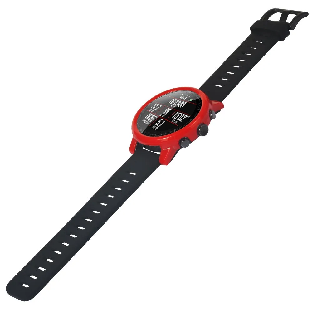 Защитный чехол тонкая рамка красочный для ПК защитный Huami Smart Stratos/2/2 S аксессуары
