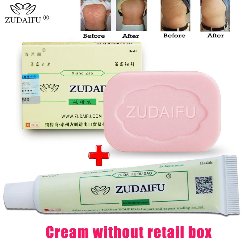 

1 piece Zudaifu Sulfur sulphur Soap skin repair clearance Acne Psoriasis Seborrhea Eczema Anti Fungus Bath whitening shampoo