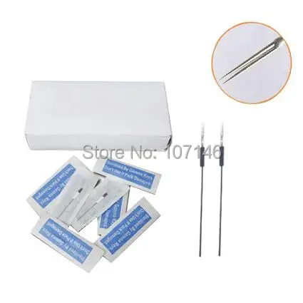 500x 2R Makeup Eyebrow Needles Permanent Make-up 2 Round Needle Sterilized Hot Supply CN01 | Красота и здоровье