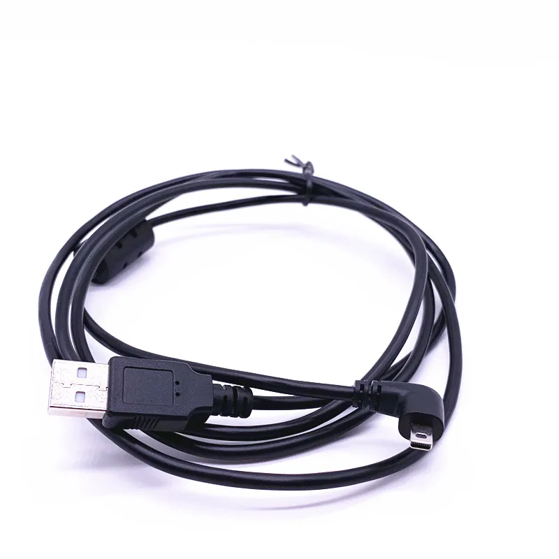USB штекер к проводу 8 Pin Левый Угловой 90 градусов камера фотографии видео