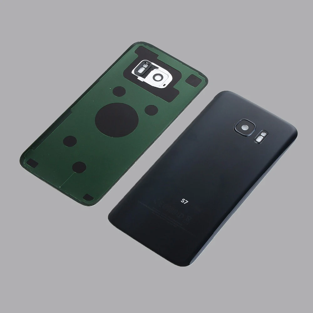 Корпус для камеры стеклянный объектив Samsung S7 G930 G930F /S7 Edge G935 G935F задняя крышка
