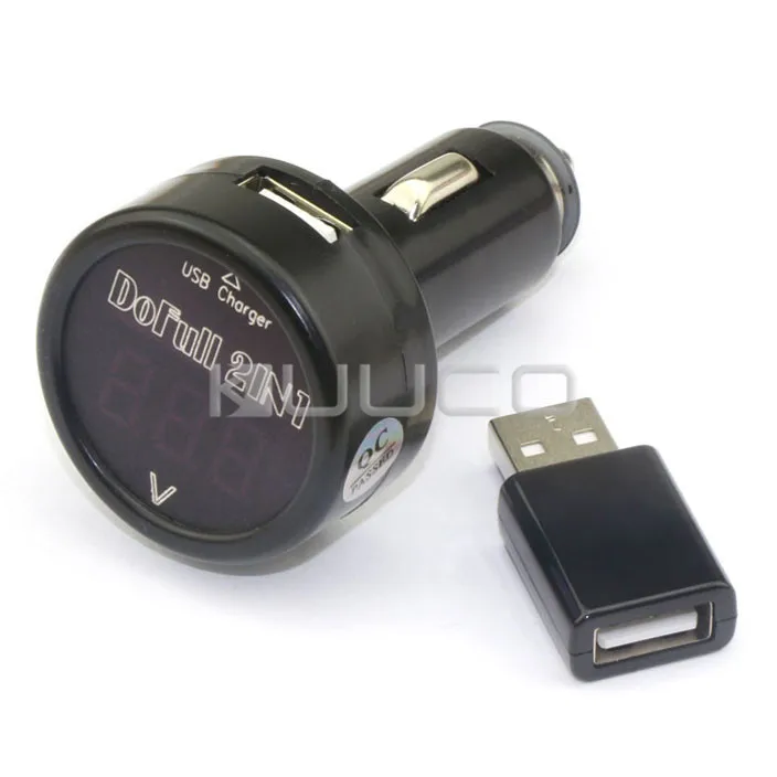 5 шт./лот Цифровой вольтметр/адаптер DC12V 24V измеритель напряжения/тестер батареи DC