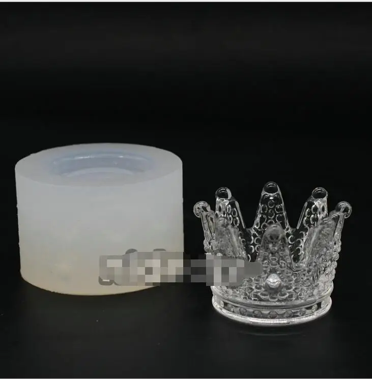 Прозрачная силиконовая форма высушенный цветок смола декоративное ремесло DIY хранение Корона Форма для пепельницы формы для эпоксидной смолы для ювелирных изделий