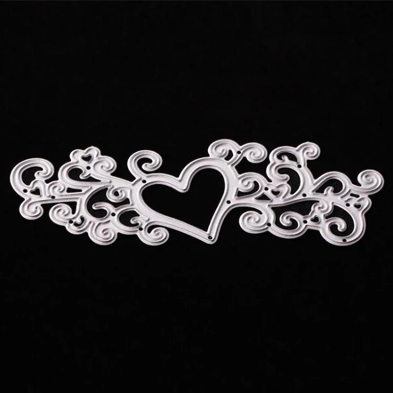 SCD099 любовь кружево металлические Вырубные штампы для фотографий тиснение папка