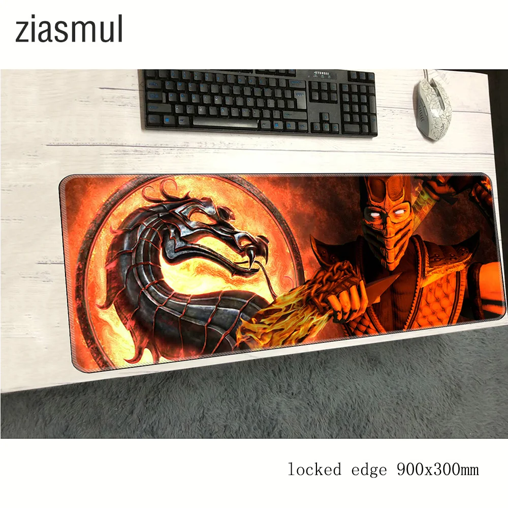 Коврик для мыши mortal kombat игровой 900x300x3 мм | Компьютеры и офис