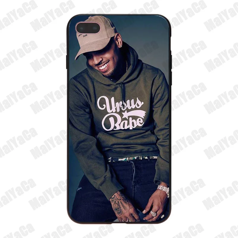 Популярный мягкий чехол MaiYaCa Chris коричневого цвета для iPhone 8, 7, 6, 6S Plus, X, 10, 5, 5S, SE, XR, XSMax, чехол