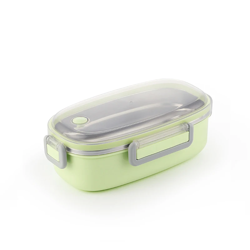 TUUTH милый Ланч-бокс из нержавеющей стали, посуда, контейнер для хранения еды, для детей, школы, офиса, портативная коробка для бенто