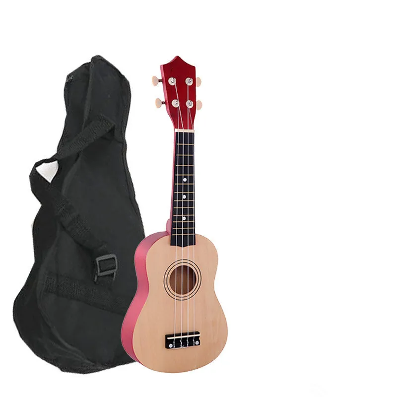 Несколько цветов 21 &quotСопрано Гавайская гитара липа Gig Bag Нейлон 4 струны укуэле
