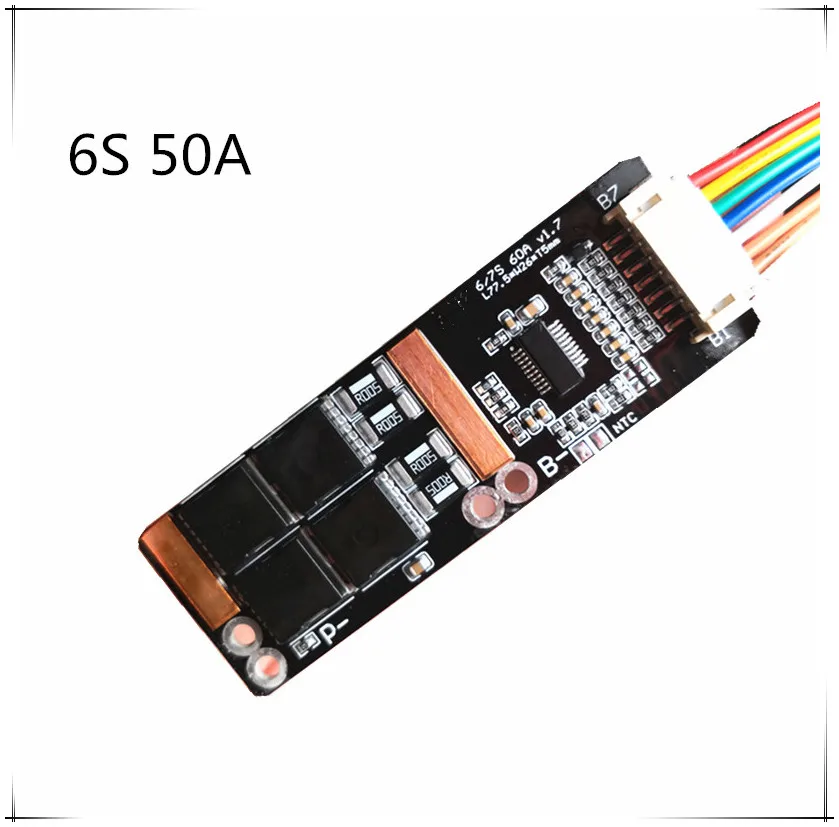 6S 30A/7S 30A/6S 50A/7S 50A BMS плата с NTC Для 3,7 в Ternary литиевая батарея Защитная плата/BMS 7 S/BMS 6S плата