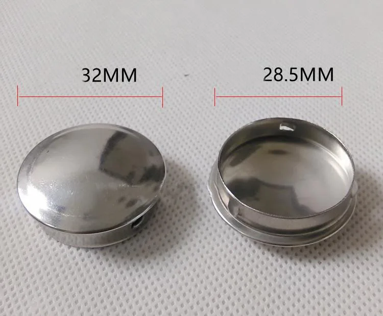 Трубные фитинги с круглым наконечником внешний диаметр 32 мм крышка из